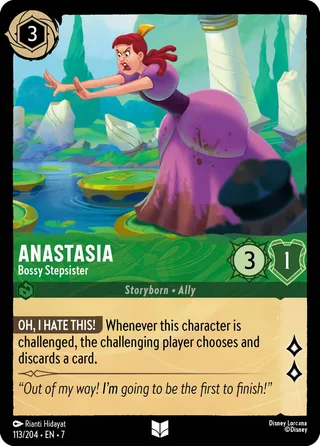 Carta Anastasia - Bossy Stepsister