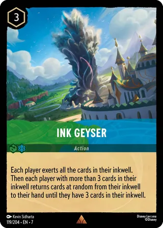 Carta Ink Geyser