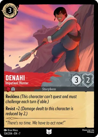 Carta Denahi - Impatient Hunter