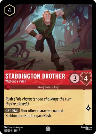 Carta Stabbington Brother - Without a Patch
