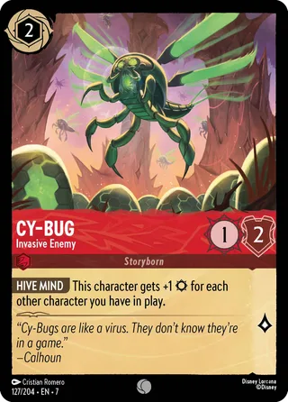 Carta Cy-Bug - Invasive Enemy