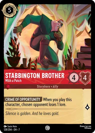 Carta Stabbington Brother - With a Patch