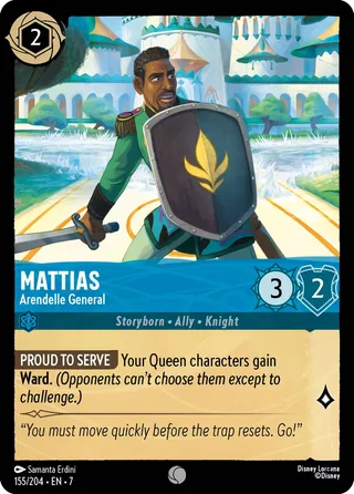 Carta Mattias - Arendelle General