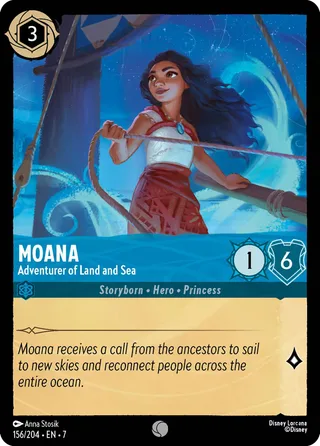 Carta Moana - Adventurer of Land and Sea