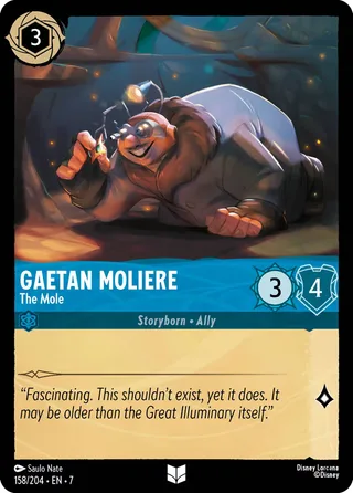 Carta Gaetan Moliere - The Mole