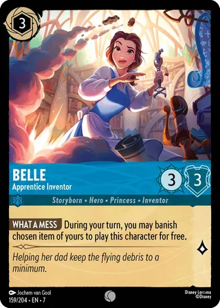 Carta Belle - Apprentice Inventor