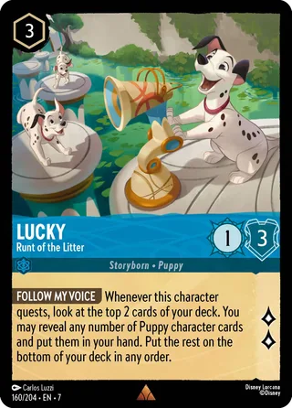 Carta Lucky - Runt of the Litter