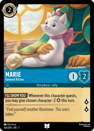 Carta Marie - Favored Kitten