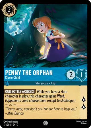 Carta Penny the Orphan - Clever Child