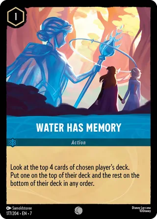 Carta Water Has Memory