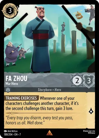 Carta Fa Zhou - War Hero
