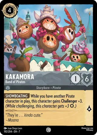 Carta Kakamora - Band of Pirates