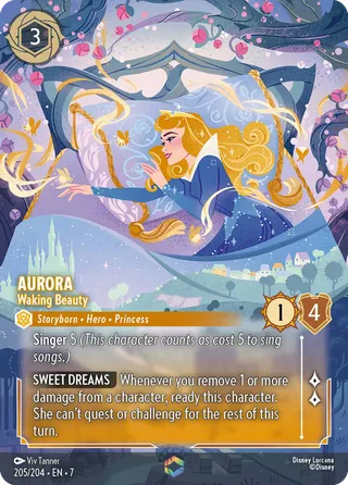 Carta Aurora - Waking Beauty