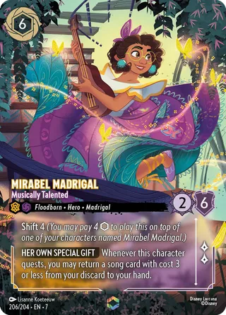 Carta Mirabel Madrigal - Musically Talented