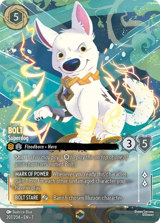 Carta Bolt - Superdog