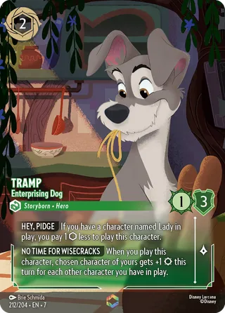 Carta Tramp - Enterprising Dog