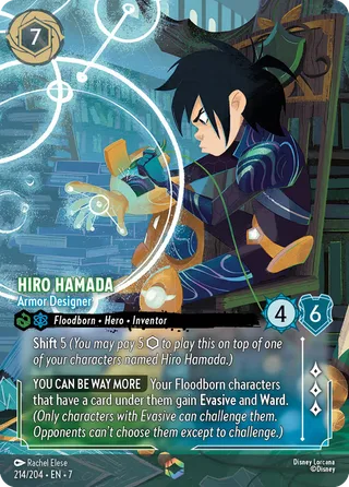 Carta Hiro Hamada - Armor Designer