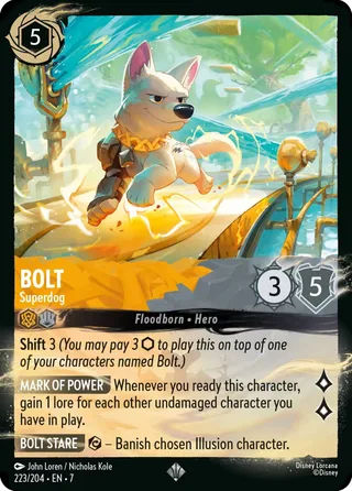 Carta Bolt - Superdog